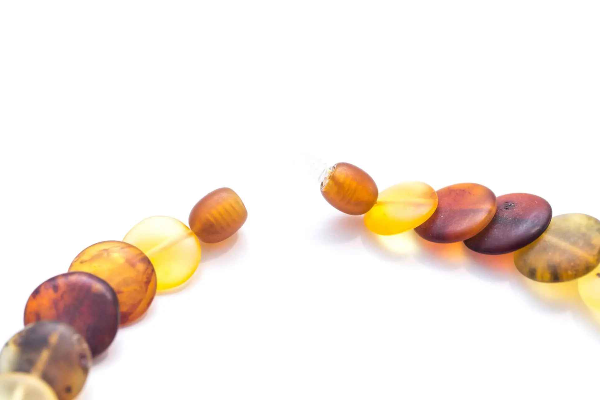 Colourful Round Amber Medium Bead Necklace - Image 6